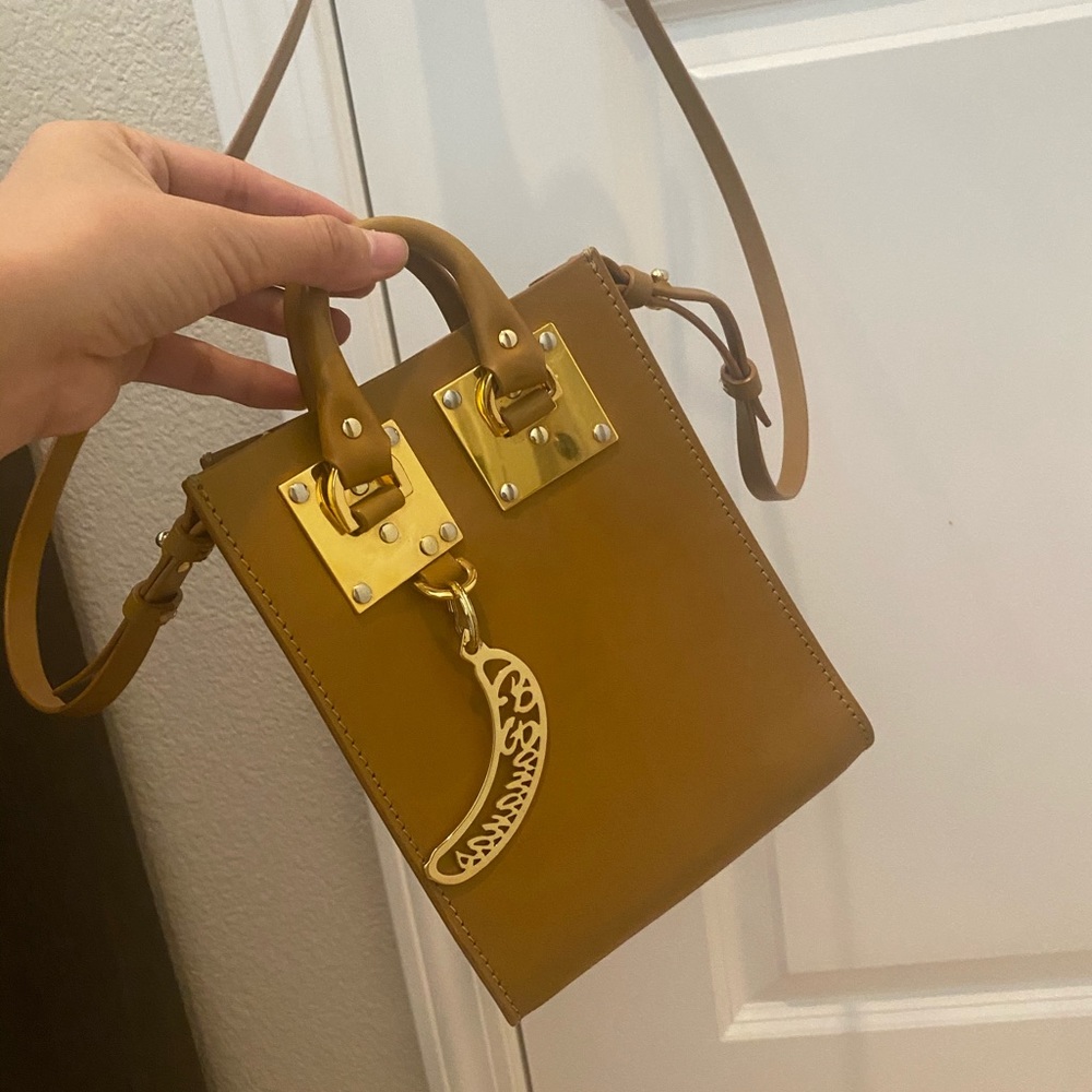 SOPHIE HULME
Leather Mini Handle Bag